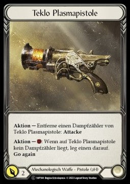 Teklo Plasma Pistol (Regular) - History Pack 1 - Black Label (Common) [1HP-BL-184]