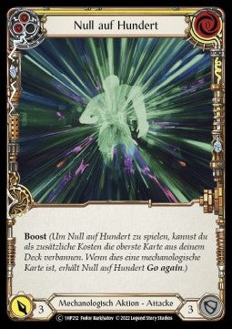 Zero to Sixty (Yellow) (Regular) - History Pack 1 - Black Label (Common) [1HP-BL-212]