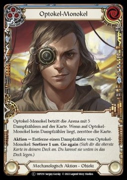 Optekal Monocle (Regular) - History Pack 1 - Black Label (Common) [1HP-BL-219]