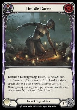 Read the Runes (Red) (Regular) - History Pack 1 - Black Label (Common) [1HP-BL-294]
