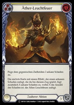 Aether Flare (Yellow) (Regular) - History Pack 1 - Black Label (Common) [1HP-BL-324]