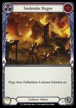 Scalding Rain (Red) (Regular) - History Pack 1 - Black Label (Common) [1HP-BL-329]