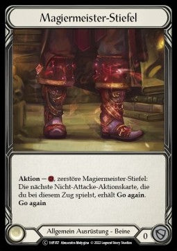 Mage Master Boots (Regular) - History Pack 1 - Black Label (Common) [1HP-BL-357]