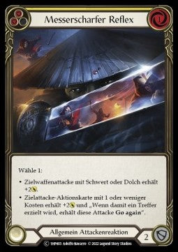 Razor Reflex (Yellow) (Regular) - History Pack 1 - Black Label (Common) [1HP-BL-403]