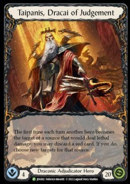 Taipanis, Dracai of Judgement (Rainbow Foil) - Judge Promos (Promo) [JDG-JDG002]