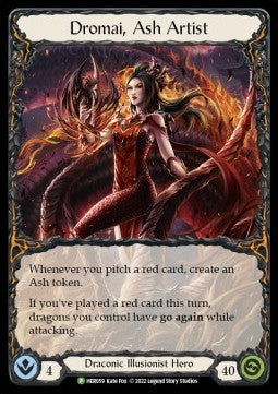 Dromai, Ash Artist (Cold Foil) - Hero Promos (Promo) [HER-059]