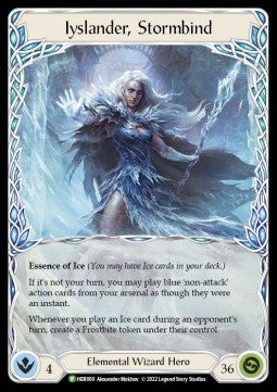 Iyslander, Stormbind (Cold Foil) - Hero Promos (Promo) [HER-060]