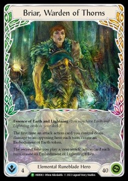 Briar, Warden of Thorns (Cold Foil) - Hero Promos (Promo) [HER-063]