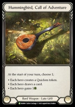 Hummingbird, Call of Adventure (Cold Foil) - FAB Promos (Promo) [FAB-094]