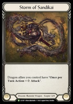Storm of Sandikai (Cold Foil) - LGS Promos (Promo) [LGS-107]