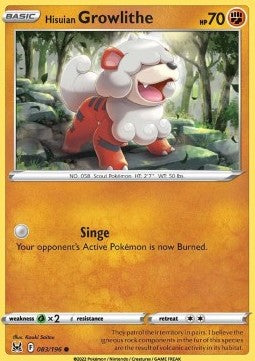 Hisuian Growlithe
