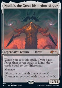 Kozilek, the Great Distortion - Secret Lair Drop Series: June Superdrop 2022 (Mythic) [SLDJS-493]