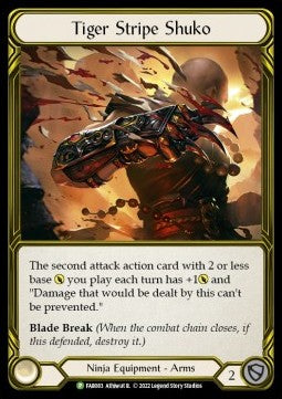 Tiger Stripe Shuko (Cold Foil Golden) - FAB Promos (Promo) [FAB-083]