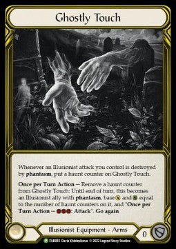Ghostly Touch (Cold Foil Golden) - FAB Promos (Promo) [FAB-085]