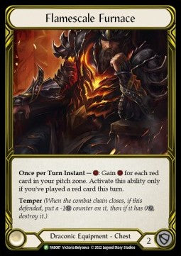 Flamescale Furnace (Cold Foil Golden) - FAB Promos (Promo) [FAB-087]