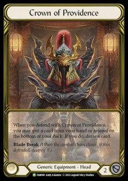 Crown of Providence (Cold Foil Golden) - FAB Promos (Promo) [FAB-088]