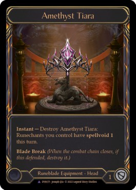 Amethyst Tiara (Marvel) - Dynasty (Marvel) [DYN-171]