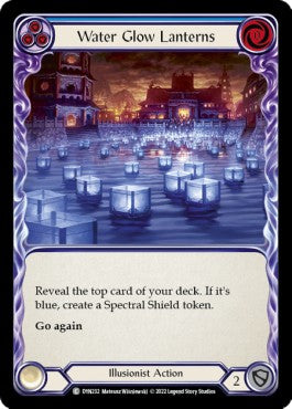 Water Glow Lanterns (Blue) (Regular) - Dynasty (Common) [DYN-232]