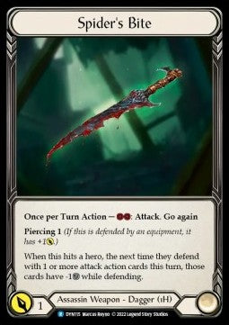 Spider's Bite (Regular) - Dynasty (Rare) [DYN-115]