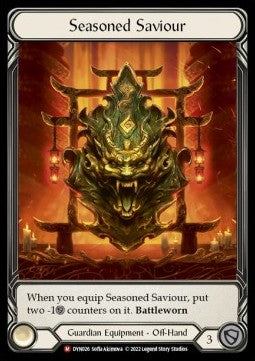Seasoned Saviour (Rainbow Foil) - Dynasty (Majestic) [DYN-026]