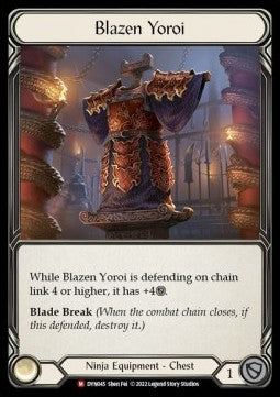 Blazen Yoroi (Regular) - Dynasty (Majestic) [DYN-045]