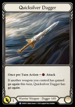 Quicksilver Dagger (Regular) - Dynasty (Rare) [DYN-070]
