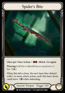 Spider's Bite (Rainbow Foil) - Dynasty (Rare) [DYN-116]