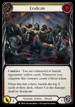Eradicate (Rainbow Foil) - Dynasty (Majestic) [DYN-119]