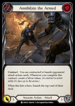 Annihilate the Armed (Blue) (Regular) - Dynasty (Common) [DYN-135]