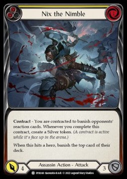 Nix the Nimble (Yellow) (Regular) - Dynasty (Common) [DYN-140]
