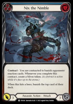 Nix the Nimble (Blue) (Regular) - Dynasty (Common) [DYN-141]