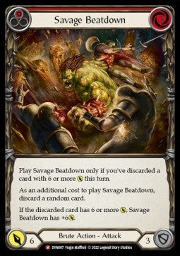 Savage Beatdown (Rainbow Foil) - Dynasty (Majestic) [DYN-007]