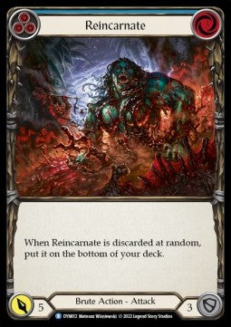 Reincarnate (Blue) (Regular) - Dynasty (Rare) [DYN-012]