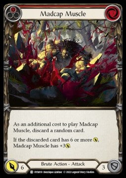 Madcap Muscle (Red) (Rainbow Foil) - Dynasty (Common) [DYN-019]