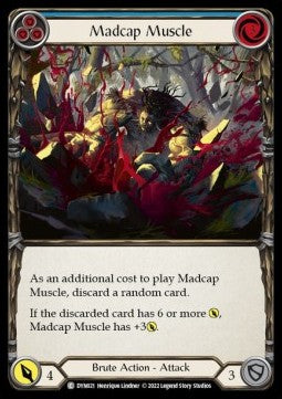 Madcap Muscle (Blue) (Rainbow Foil) - Dynasty (Common) [DYN-021]