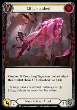 Qi Unleashed (Yellow) (Regular) - Dynasty (Common) [DYN-060]