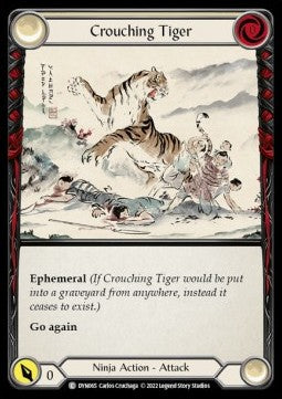 Crouching Tiger (Regular) - Dynasty (Common) [DYN-065]