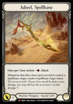 Jubeel, Spellbane (Rainbow Foil) - Dynasty (Majestic) [DYN-067]