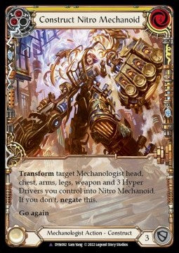 Construct Nitro Mechanoid // Nitro Mechanoid (Marvel) - Dynasty (Marvel) [DYN-092]