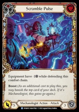 Scramble Pulse (Red) (Regular) - Dynasty (Rare) [DYN-095]