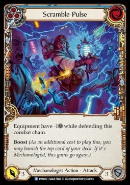 Scramble Pulse (Blue) (Regular) - Dynasty (Rare) [DYN-097]