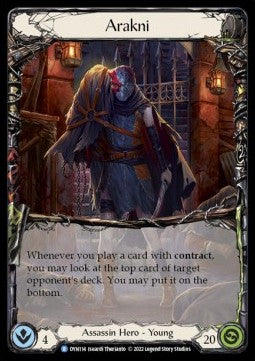Arakni (Regular) - Dynasty (Rare) [DYN-114]