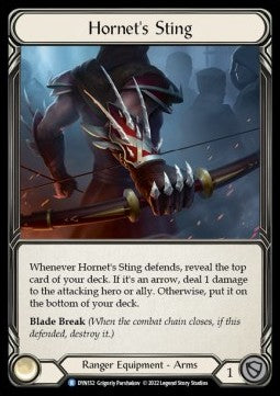 Hornet's Sting (Regular) - Dynasty (Rare) [DYN-152]