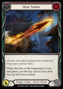 Heat Seeker (Rainbow Foil) - Dynasty (Majestic) [DYN-153]