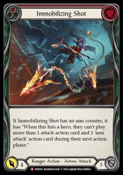 Immobilizing Shot (Rainbow Foil) - Dynasty (Majestic) [DYN-154]