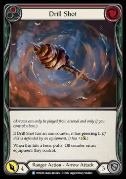 Drill Shot (Red) (Regular) - Dynasty (Rare) [DYN-156]