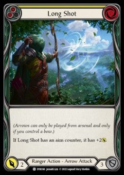 Long Shot (Yellow) (Rainbow Foil) - Dynasty (Common) [DYN-166]