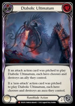 Diabolic Ultimatum (Rainbow Foil) - Dynasty (Majestic) [DYN-174]