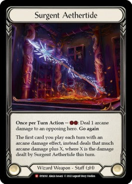 Surgent Aethertide (Rainbow Foil) - Dynasty (Majestic) [DYN-192]
