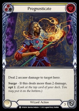 Prognosticate (Yellow) (Regular) - Dynasty (Common) [DYN-204]